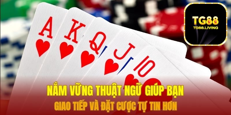 Nắm vững thuật ngữ giúp bạn giao tiếp và đặt cược tự tin hơn 